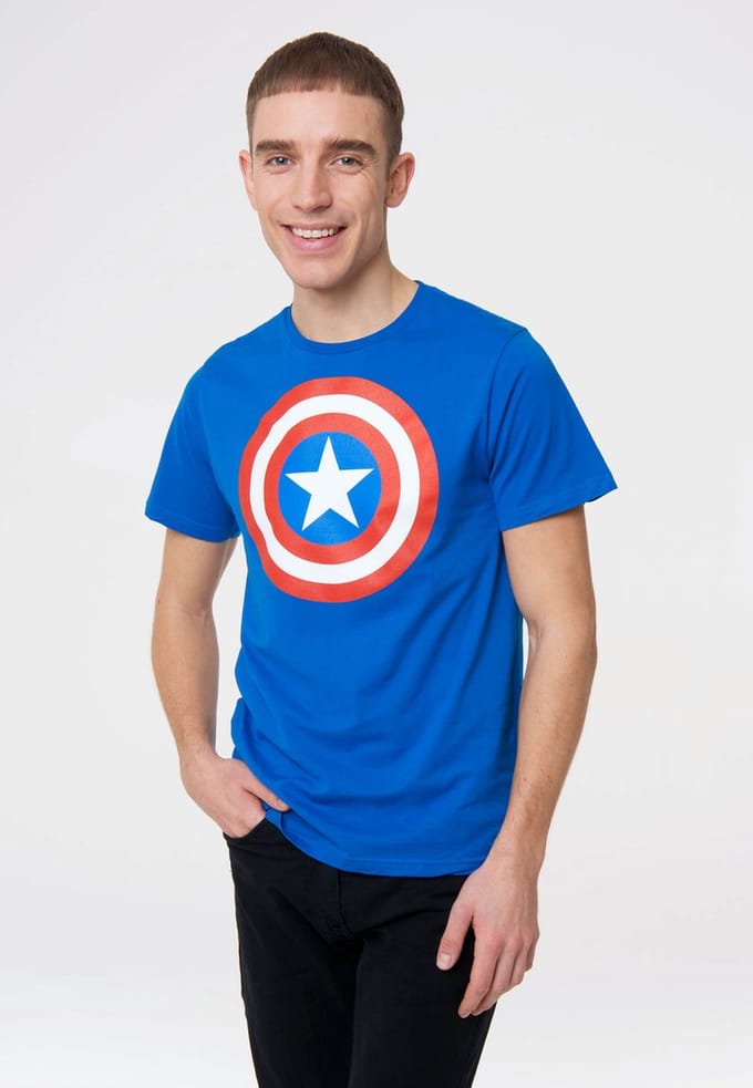 Logoshirt T-Shirt Captain America