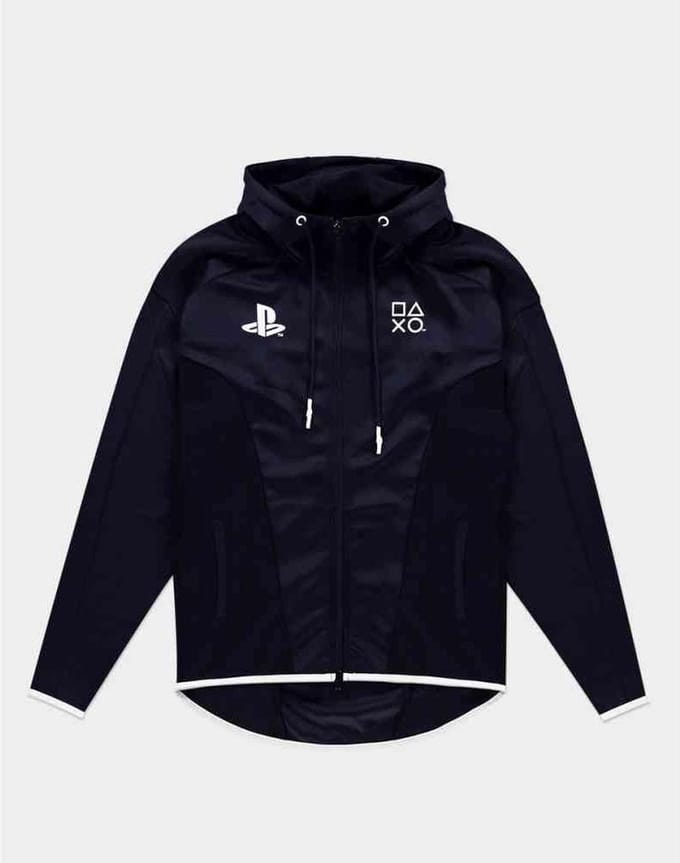 PlayStation - Black & White Teq Vest met capuchon - M - Zwart