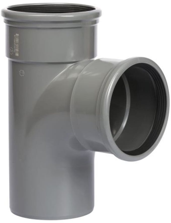 Manchet t-stuk 90° m-s-160 mm, SN4