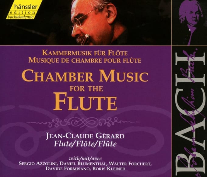 Jean-Claude Gerard - J.S. Bach: Chamber Music For The Flute (2 CD)