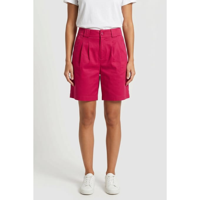 BA&SH Short State Fushia Maat: S | Korte Broeken Outlet | Dames | Roze