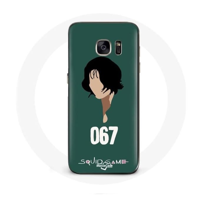 Samsung Galaxy S7 hoesje Inktvis Game Kang Sae Byeok Face