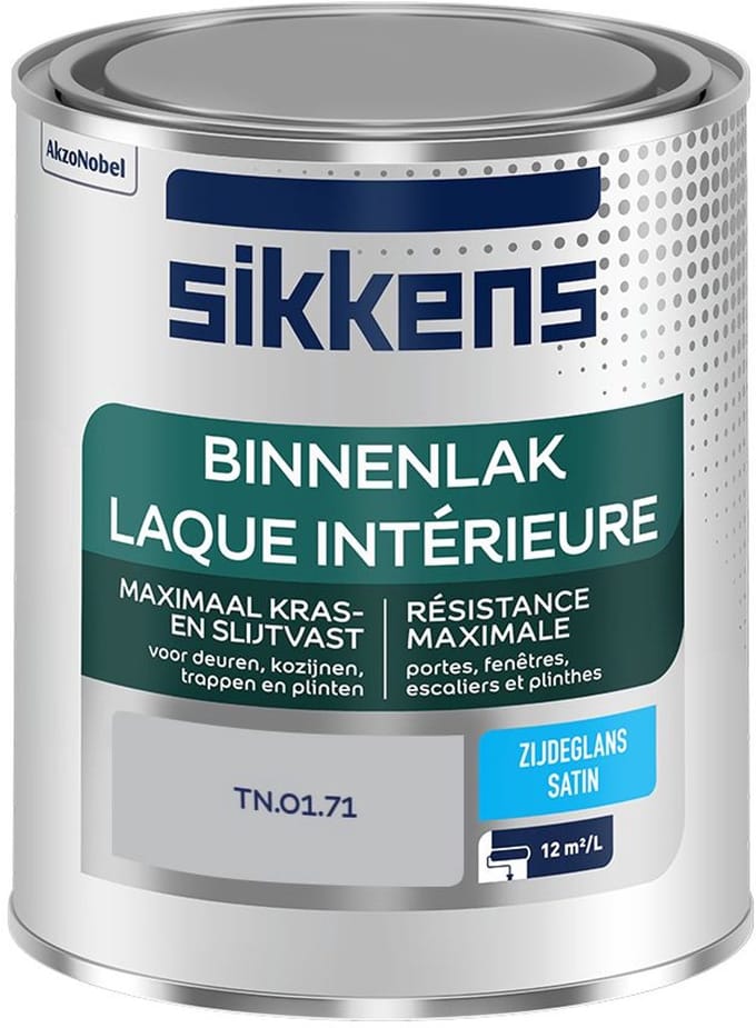 Sikkens - Binnenlak Zijdeglans - Tn.01.71 - Mengverf - 750 Ml