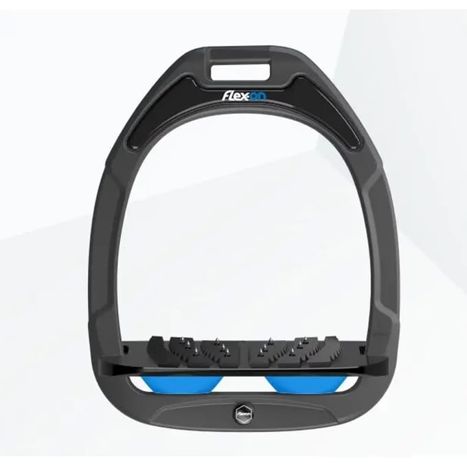 Ultra Grip Hoofdstijgbeugels Antraciet/Zwart/Blauw Flex-On Green Composite