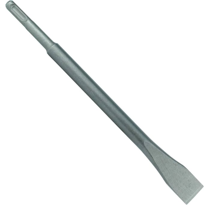 SDS Plus Platbeitel 25 mm x 280 mm - Platte Beitel - Tegelbeitel - Sloopbeitel - Vlakbeitel - Breekbeitel - Hakbeitel