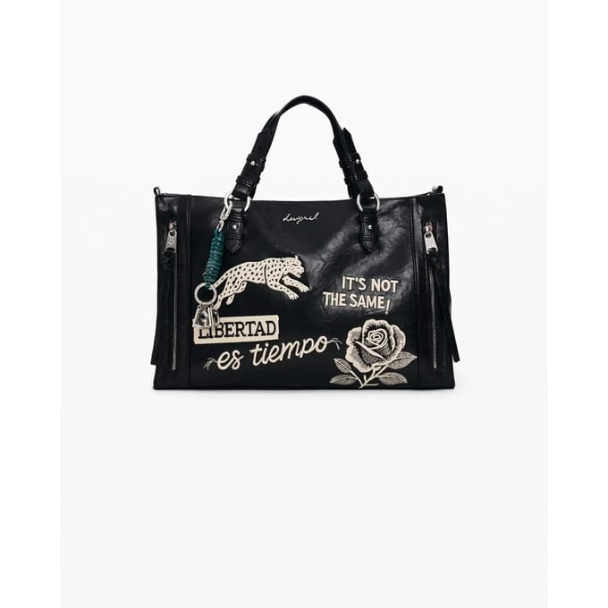 Desigual schoudertas Libertas Liendo Bag Black zwart