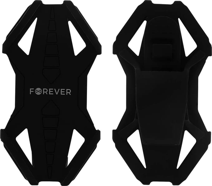 Smartphone Fiets- en Scooterhouder 4 tot 6'' Stuurhouder Forever Black