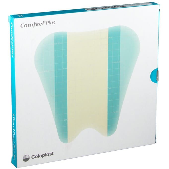 Comfeel Plus Sacrum Verband 17x17cm 5 Compressen