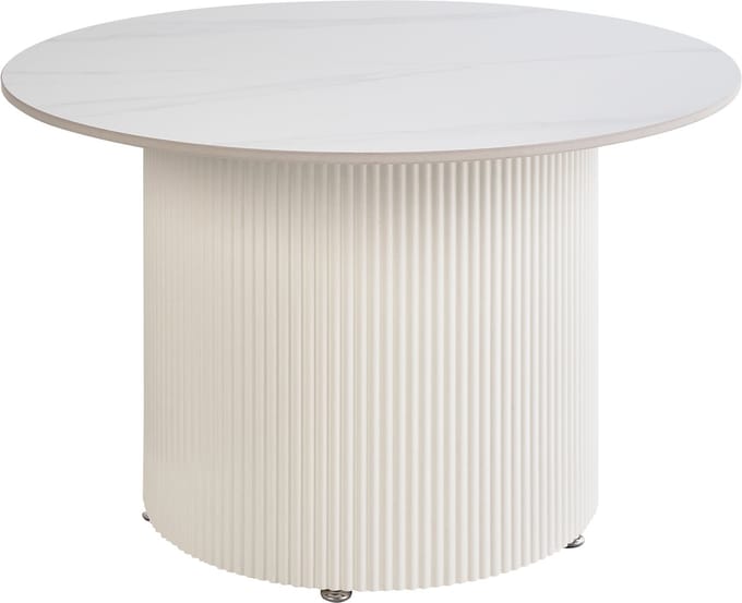 LEONA - Salontafel - Lichtbeige - Gesinterde steen