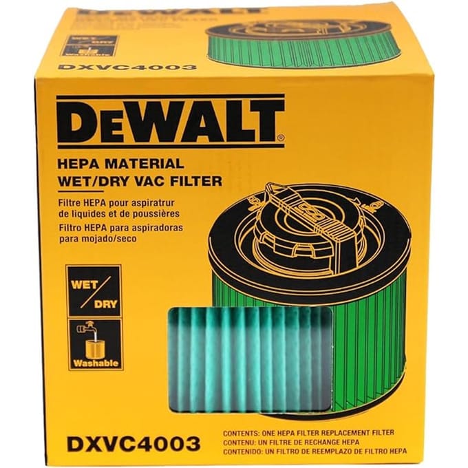 DeWALT - Vervangingsfilter voor stofzuiger DEW100450
