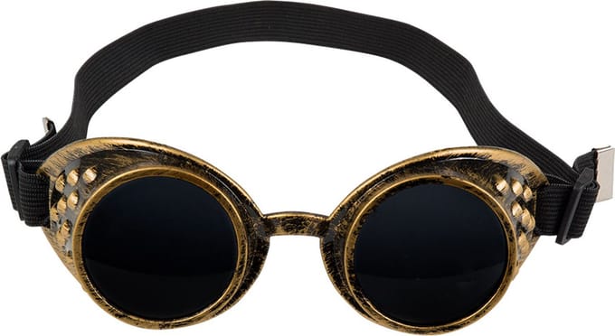 Boland - Partybril Steampunk - Volwassenen - Steampunk, Sciencefiction - Steampunk- Sciencefiction