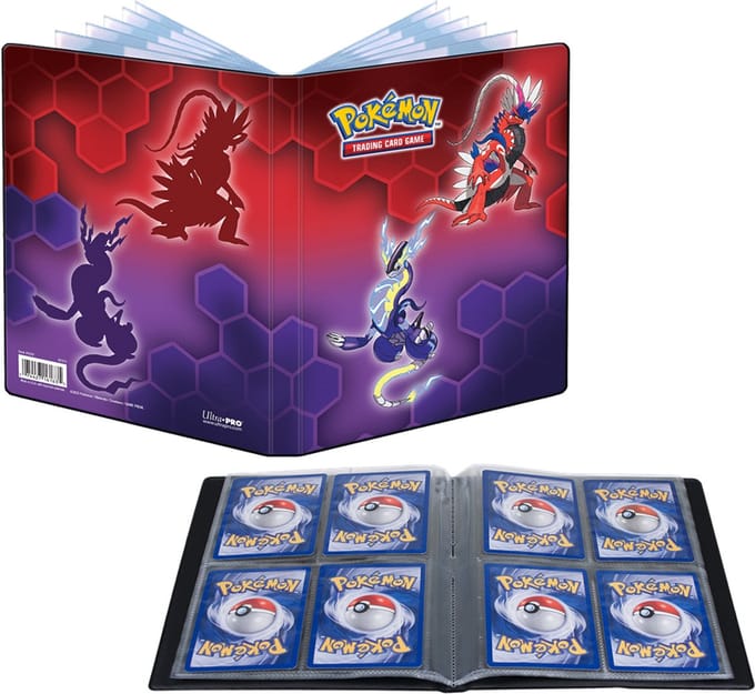Pokemon 4-Pocket Portfolio - Koraidon & Miraidon