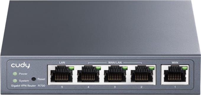 Cudy R700 Gigabit Multi-WAN VPN Router - Router