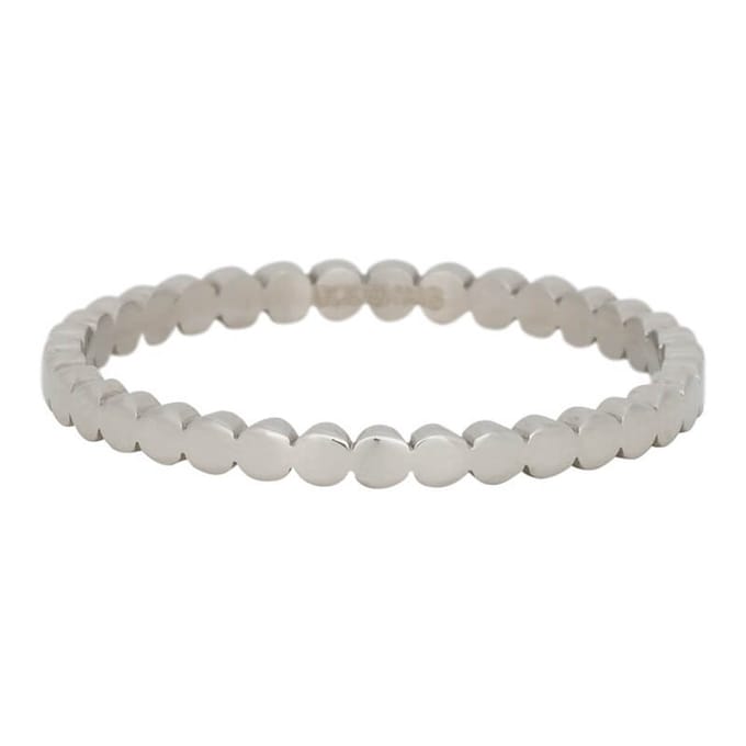 iXXXi Vulring Flat Circels Zilver | Maat 17