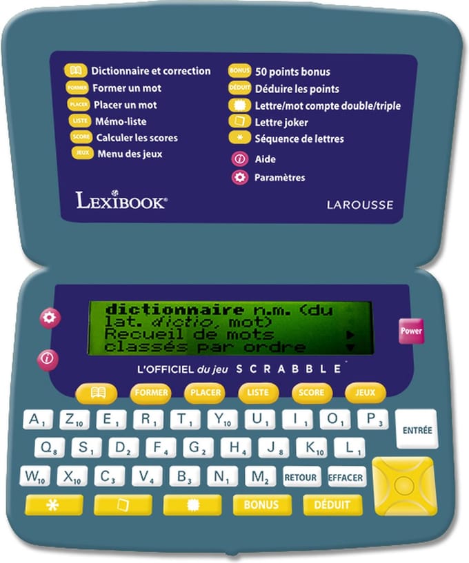 Scrabble officieel Frans elektronisch woordenboek – nieuwe editie