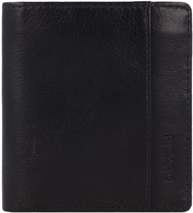 PICARD Leren Portemonnee Buddy 1 Wallet Black Zwart