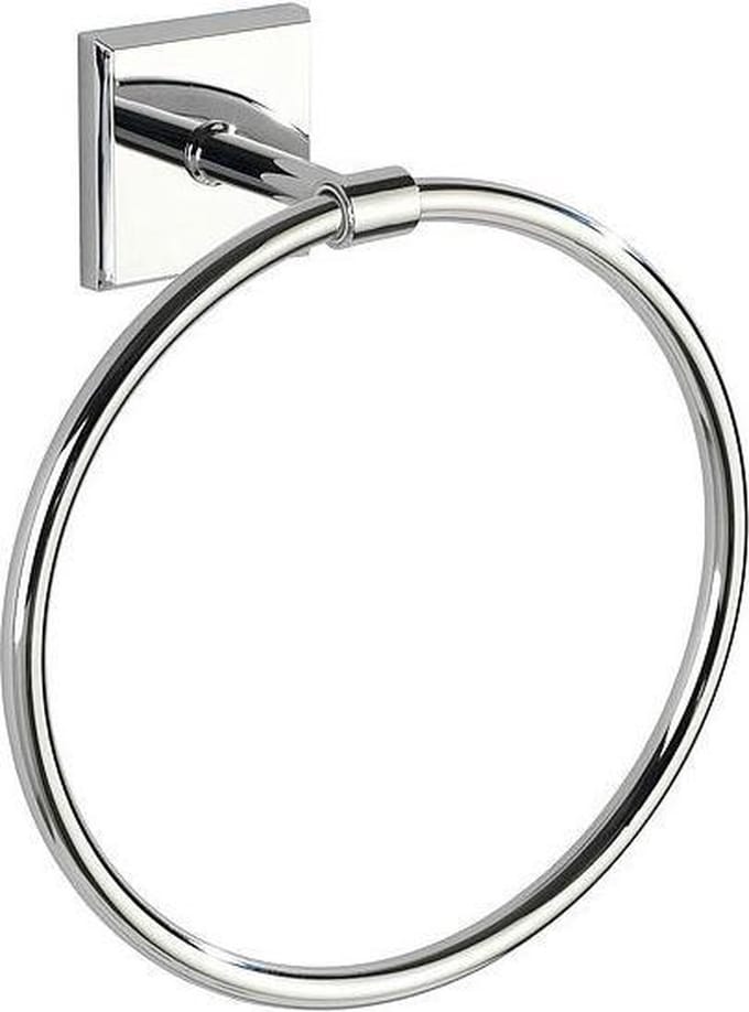 Wenko Handdoekhouder Arcole Power-loc 18,5 X 21 Cm Abs Zilver