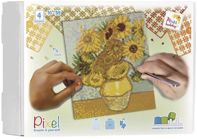Pixelhobby Classic Zonnebloemen 20x25 cm