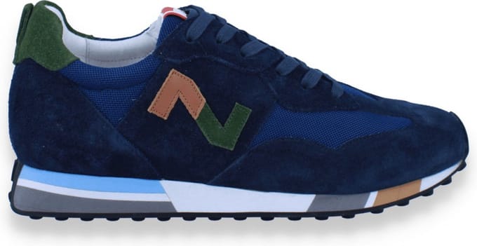 Nathan Baume Heren Sneaker | Blauw | Maat: 41
