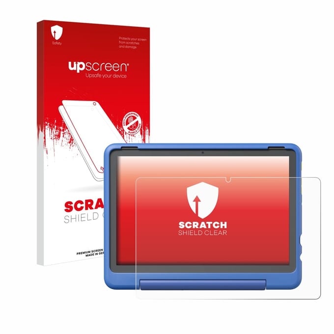 upscreen - Screenprotector voor Amazon Fire HD 10 Kids Pro 2023 - Folie Beschermfolie transparant