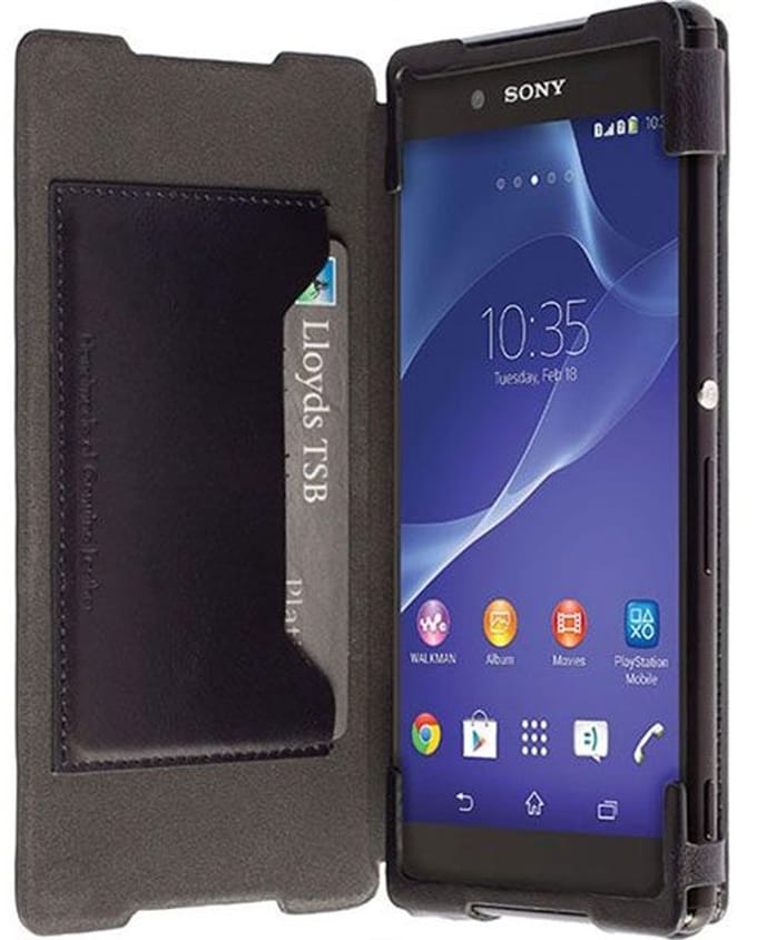 Krusell Kiruna Flip Case Sony Xperia Z5 Black
