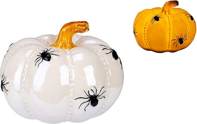 Pompoen Spiders Led Incl 2 Button Bat Lr 44 Multi-kleur 14,8x14,8xh11,5cm Rond K