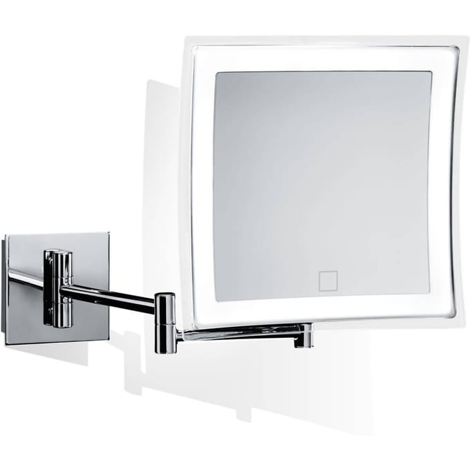 Decor Walther BS 85 Touch LED-wandspiegel vierkant