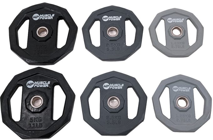 MP853 Aerobics complete schijven set 1.25 - 5 kg