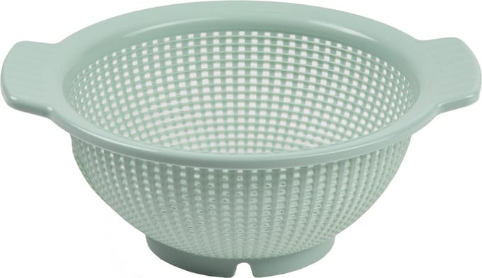 Plasticforte Vergiet - kunststof - zeep - D23 x H10 cm - mintgroen