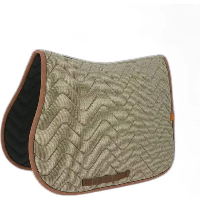 Equitheme Zadeldek Tweedytan - maat Full - pied de poule/beige