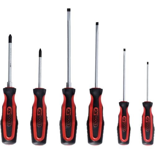 KS TOOLS ERGOTORQUEplus Schroevendraaierset 6-delig sleuf PZ - 159.0020