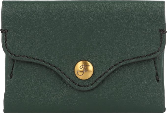 FOSSIL Kaarthoes Heritage Card Case Pine Green Donkergroen