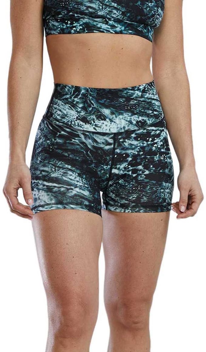 Tyr Joule Elite 3.25´´ Hoge Taille Korte Leggings Zwart S Vrouw