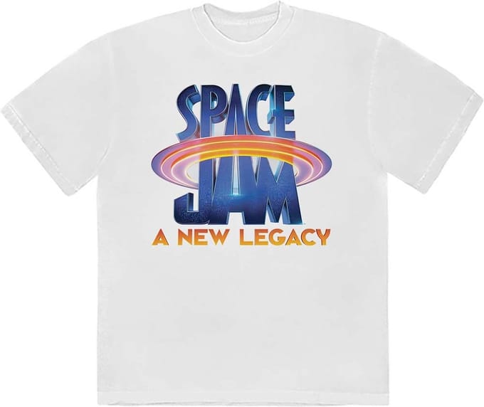 Space Jam - Space Jam 2 Logo Heren T-shirt - S - Wit