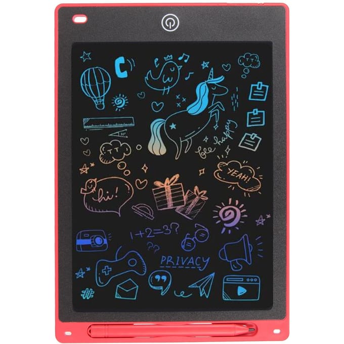 LCD Schrijftablet 10 Inch LCD Kleurenscherm Verwijderknop Oogbescherming Kinderen Tekentablet voor