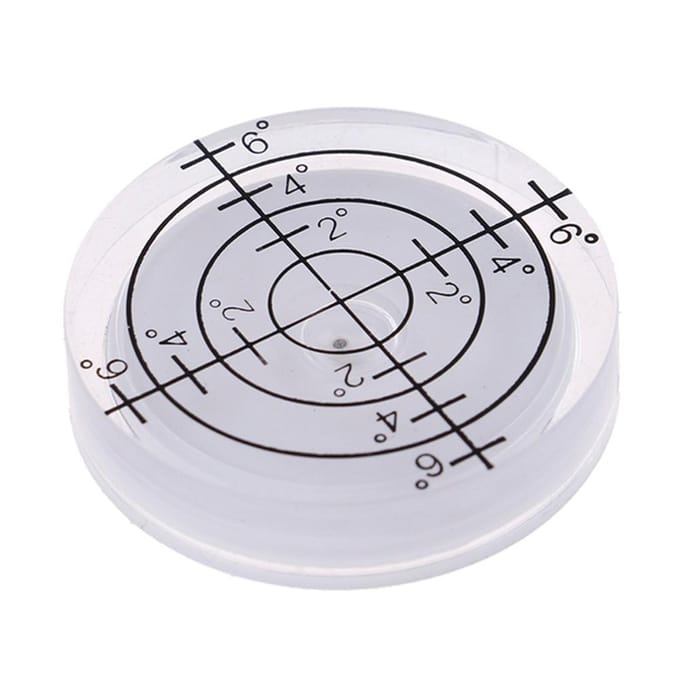 Niveau à bulle de 32 mm, mesureur de précision, inclinomètre circulaire, règle horizontale, outils de mesure