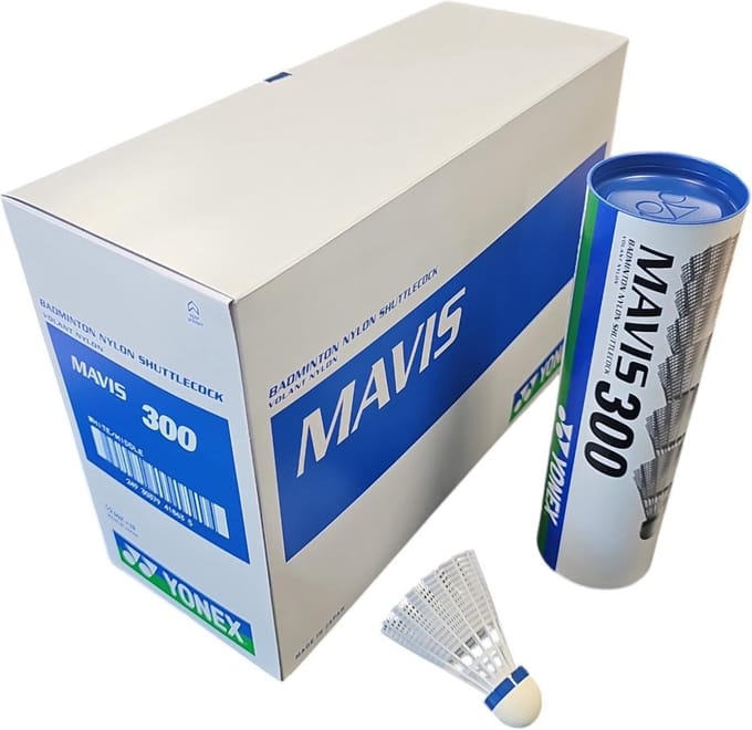 Yonex Mavis 300 Shuttles Wit Overdoos 10 Tubes