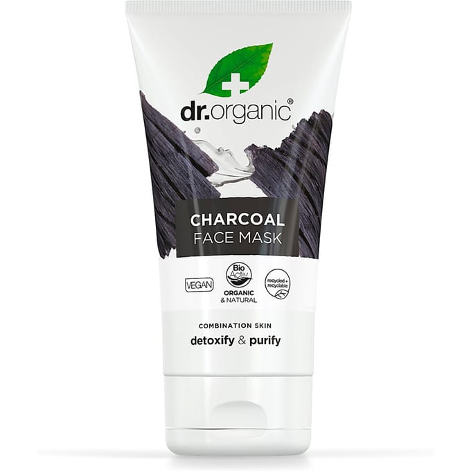 Dr Organic Activated Houtskool Gezichtsmasker