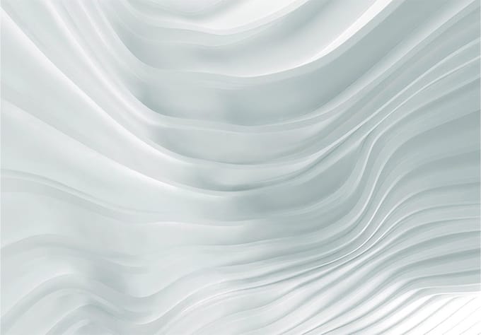 Fotobehang - Waving White.