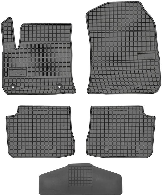 Frogum Serie - Opel Corsa-e - 2019 - Rubber Matten - Zwart