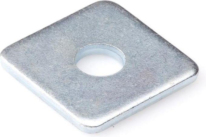 Kelfort Volgplaat Gegalvaniseerd - M16 x 50 x 50 x 4 - 100 st