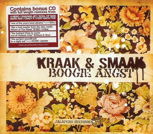 CD KRAAK & SMAAK - Boogie Angst JAL44 Jalapeno Record 2006 VK Dans & Electronica Gebruikt white