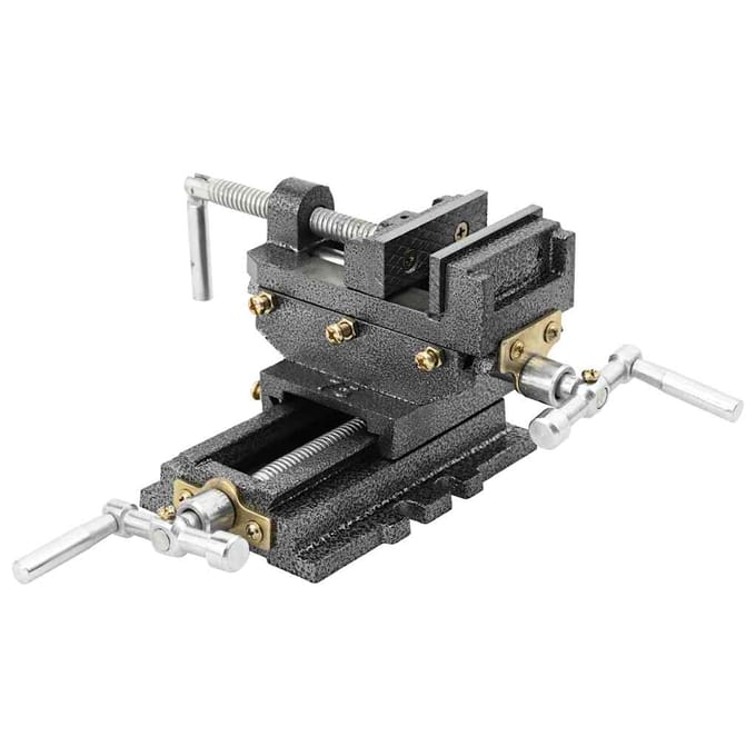vidaXL - Bankschroef - handmatig - 70 - mm