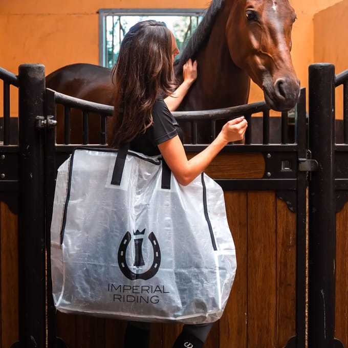 Imperial Riding - Deken tas - Blanket bag - Wit