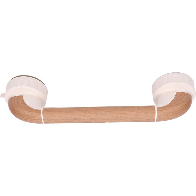 Grijpstang Ergonomisch Antislip Ondersteuning Heavy Duty Zuignap Douchehandvat voor Badkamer white