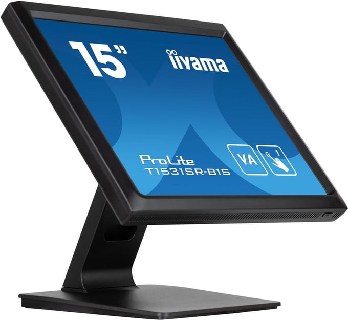 iiyama T1531SR-B1S computermonitor 38,1 cm (15") 1024 x 768 pixels XGA LCD touchscreen zwart