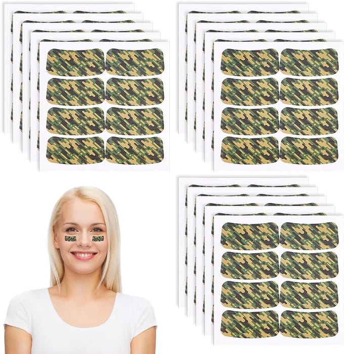 Dailygoods- Camouflagestickers 160 Paar - Sport - Oogstickers