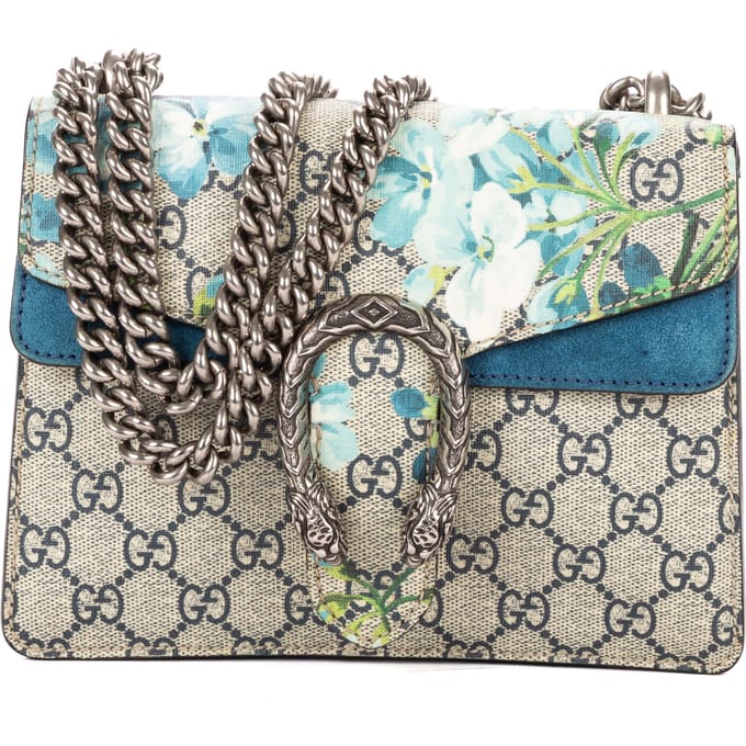 Mini Floral Dionysus Chain Crossbody Mini  schoudertas