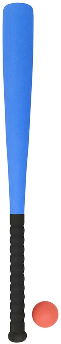 Honkbalknuppel van schuim met bal Azul ÚNICA
