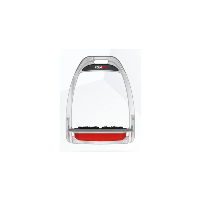 Ultra Grip Platte Beugels Zwart/Zwart/Rood Flex-On Hunter H